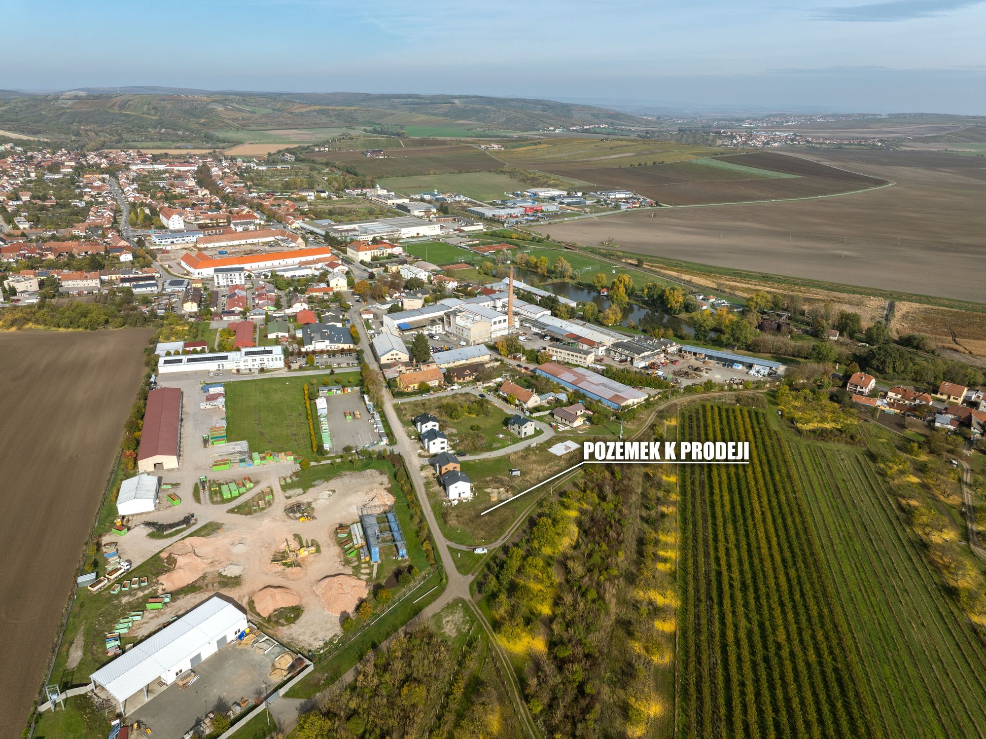 Stavební pozemek 625 m² s projektem RD · Velké Pavlovice — fotografie 13